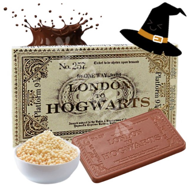 Chocolate Harry Potter London To Hogwarts - Jelly Belly - EUA