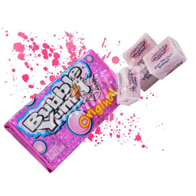 Chiclete Sugarless Bubble Yum Original 80g - México