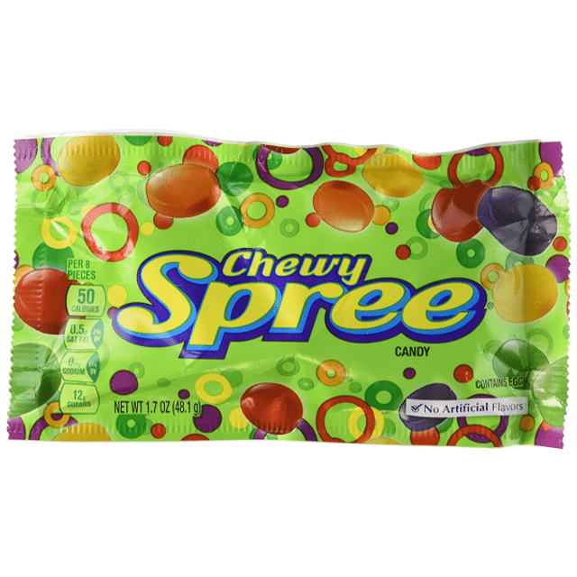 Wonka Chewy Spree Candy - Balas de Frutas - Importado dos Estados Unidos