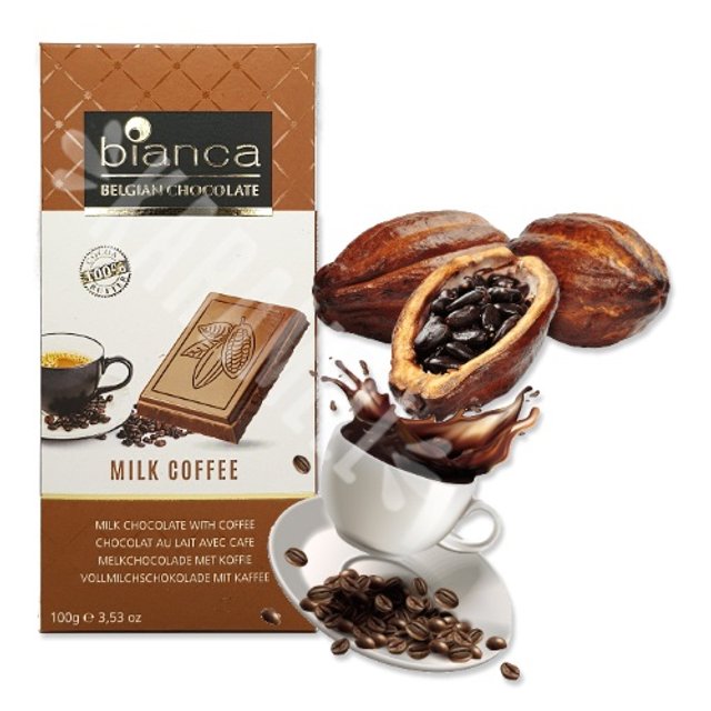 Chocolate Milk Coffee Bianca - Belgian - Importado Bélgica
