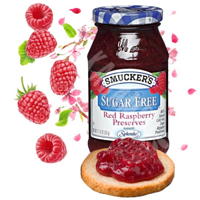 Geleia Raspberry Sugar Free - Smucker's - Importado EUA