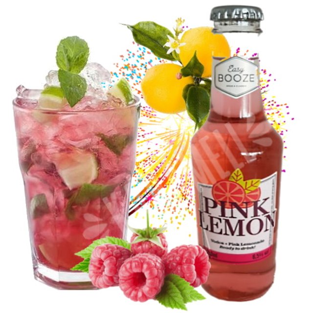 Bebida Pink Lemon Vodca - Easy Brooze  