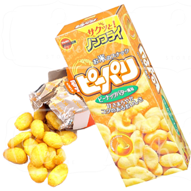 Bourbon Pippari Peanut Butter - Snack Sabor Manteiga de Amendoim - Importado do Japão