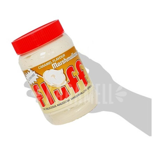 Marshmallow de Colher Fluff sabor Caramelo - Importado EUA