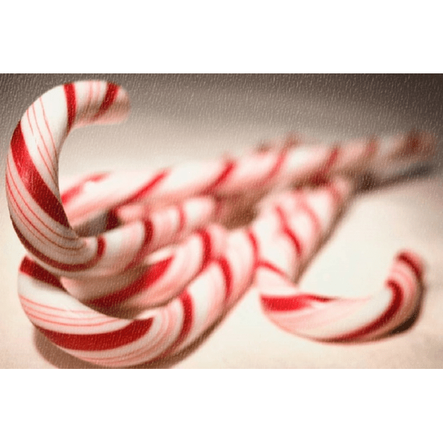 Candy Cane - 5 Unidades - Bengalinhas de Natal - Bengalas Peppermint - Brachs Importado EUA