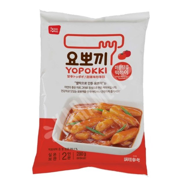 Yopokki Sweet & Spicy - Sticks de Arroz Original - Importado Coréia
