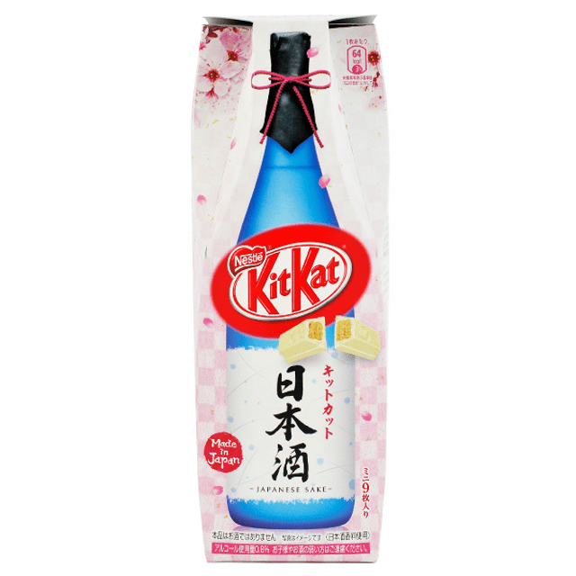 Kit Kat Sake - Chocolate Branco & Saquê - Importado do Japão