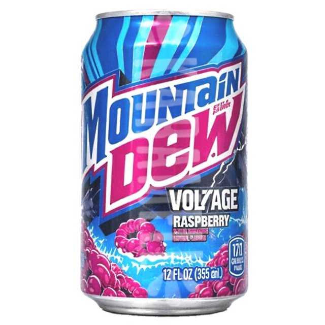 Voltage Raspberry Refrigerante Mountain Dew Voltage Raspberry 355ml - Importado EUA ...