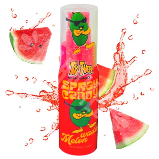 Bala Spray Candy Watermelon Sugar Free - Importado
