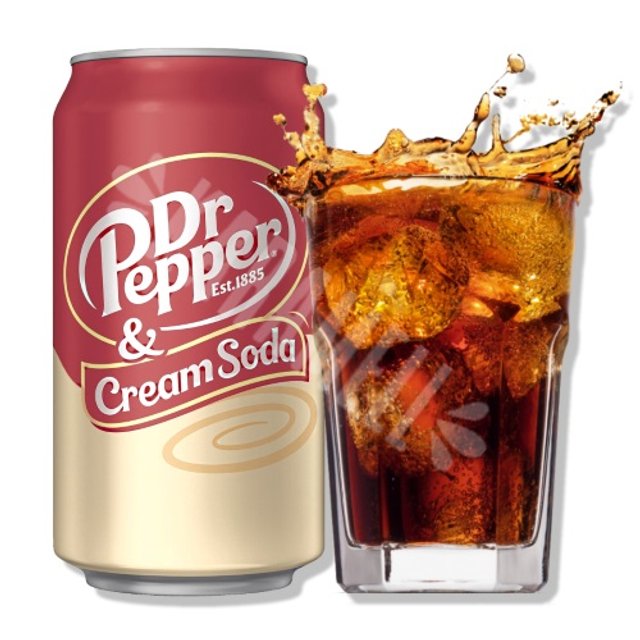 Dr Pepper & Cream Soda - Refrigerante - Importado EUA
