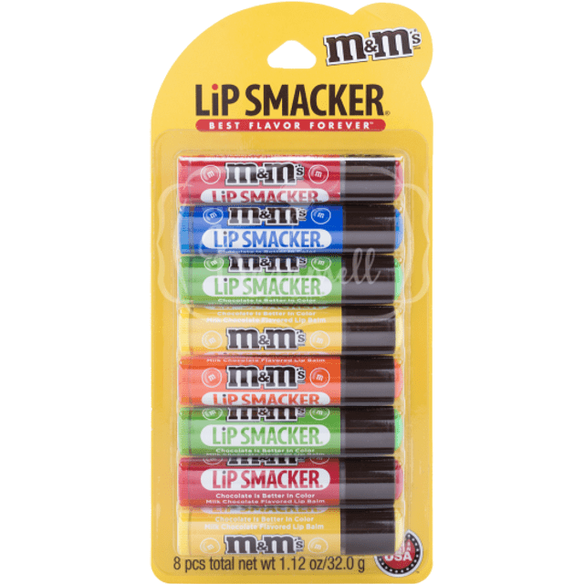 Lip Smacker M&M's - Hidratante Labial Sabor M&M's - Importado dos EUA