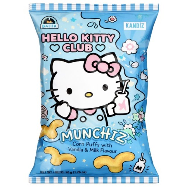 Snack Munchiz Corn Puffs Vanilla & Cream Hello kitty - Turquia ...
