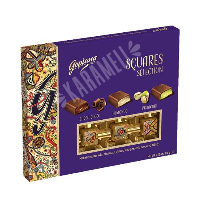 Chocolate Goplana Squares Selection - Importado Polônia