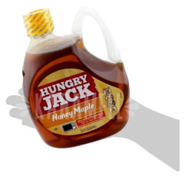 Calda para panqueca e Waffle - Honey Maple - Hungry Jack - Importado EUA