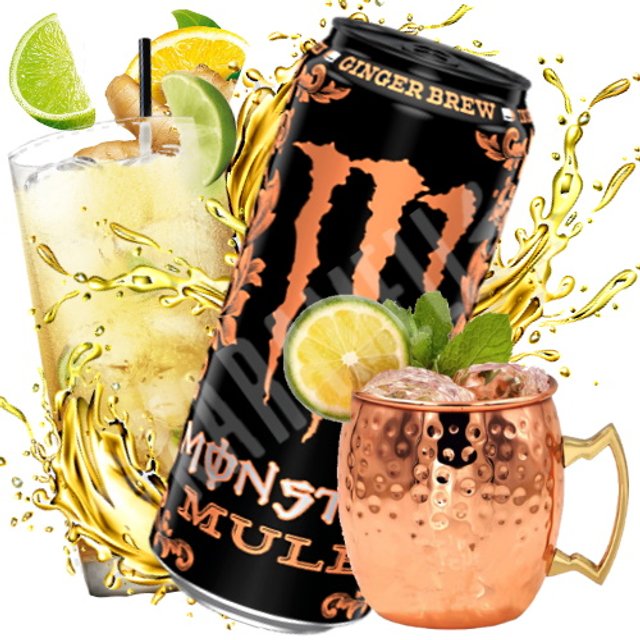 Bebida Monster Energy Ginger Brew Edição Mule - Importado Irlanda