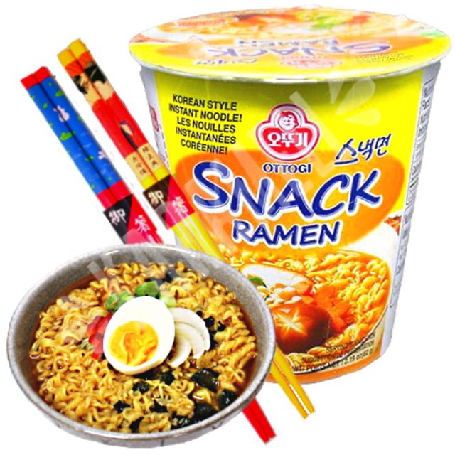 Lámen Snack Ramen - Macarrão Instantâneo - Importado Coréia