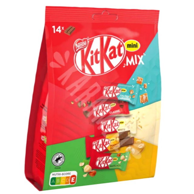 Kitkat Mini Mix Chocolate Kit Kat Mini Mix Sortidos - Nestle - Importado Rússia ...