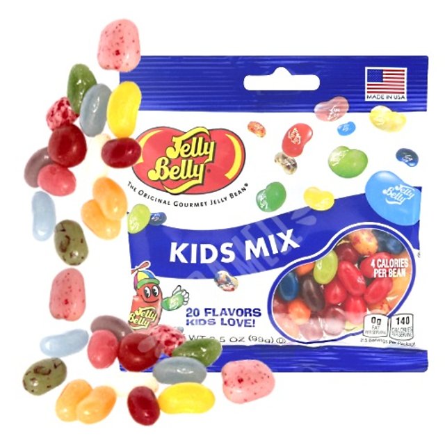 Kids Mix Jelly Belly - Balas Feijãozinhos Sabor Sortidos - EUA
