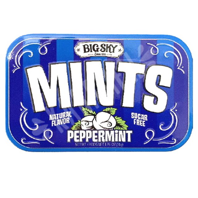 Balas Mints Peppermint - Big Sky - Importado Canadá