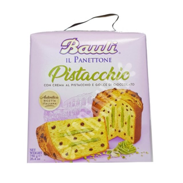 Panetone Pistacchio - Bauli - Importado Itália