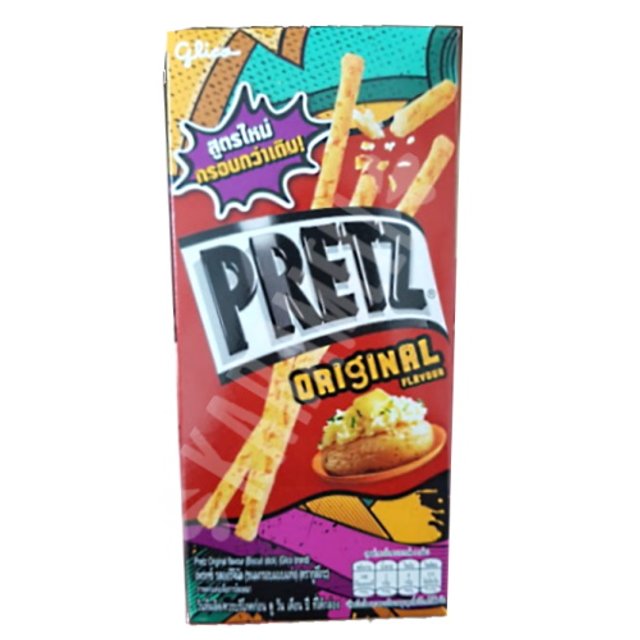 Pretz Original Flavour Biscoito Glico - Importado Tailândia