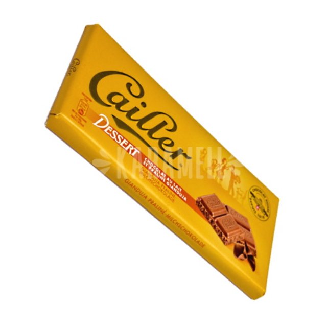 Cailler Dessert Milk Praline Gianduja Chocolate Bar
