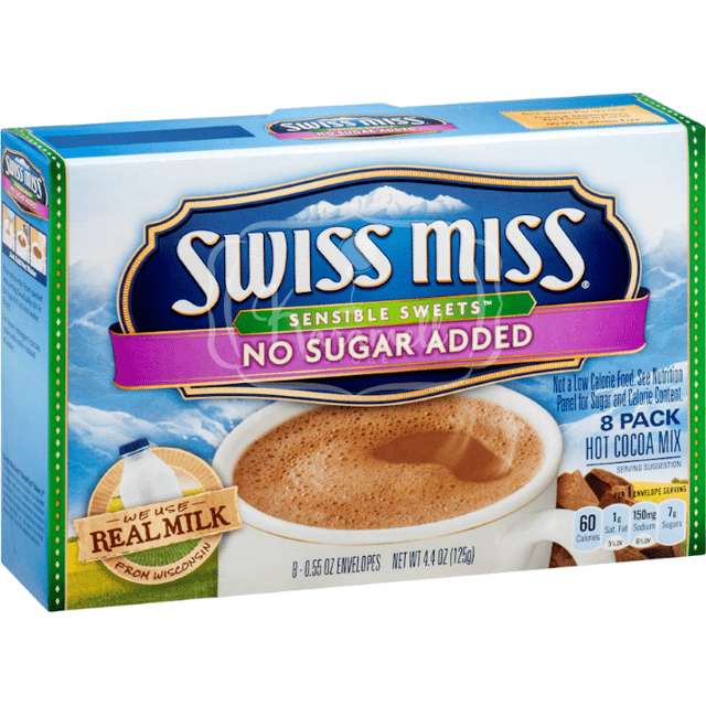 Swiss Miss Sugar Free - Chocolate Suíço Em Pó Sem Açucar Importado EUA