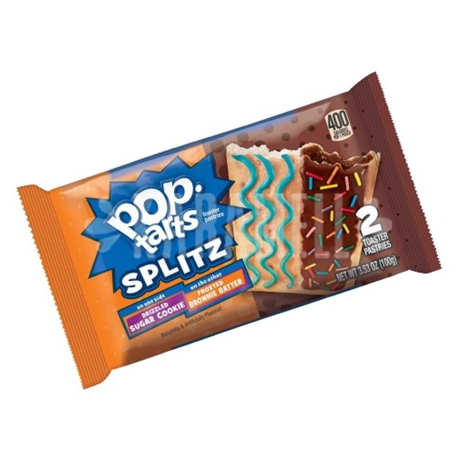 Biscoito Pop Tarts Splitz Cookie Brownie - Importado USA