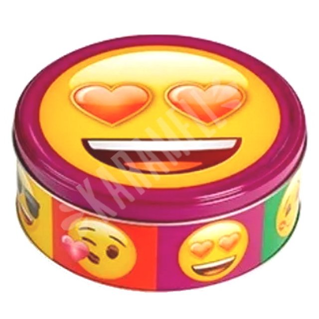 Biscoitos Amanteigados Jacobsens - Emoji Coração - Dinamarca