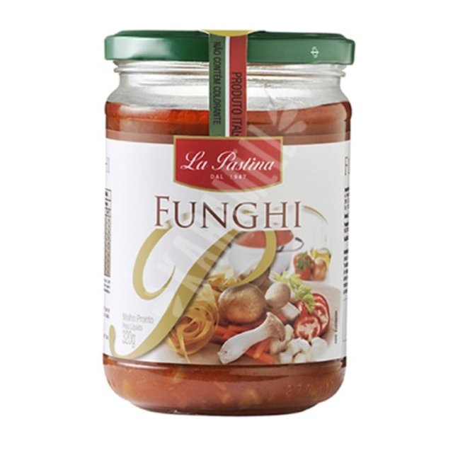 Molho Funghi - La Pastina - Importado da Itália