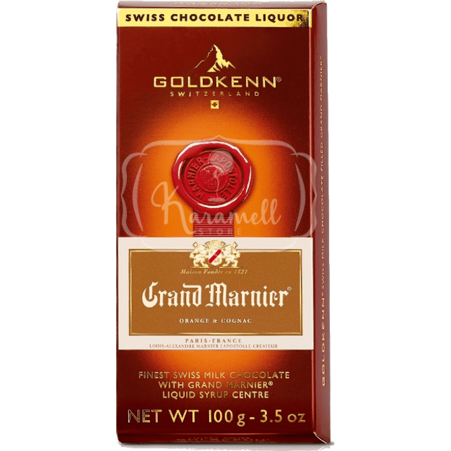 Goldkenn Grand Marnier Liquor - Chocolate & Licor - Importado Suíça