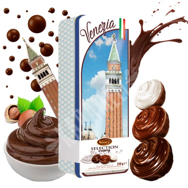  Bombons Torri D'Italia Selection Creamy Venezia - Witor's - Itália