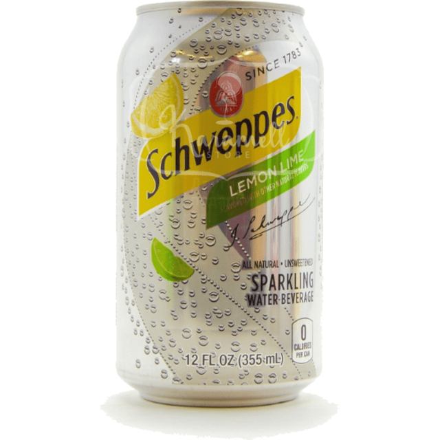 Schweppes Lemon Lime - Refrigerante Lima & Limão - Importado dos EUA
