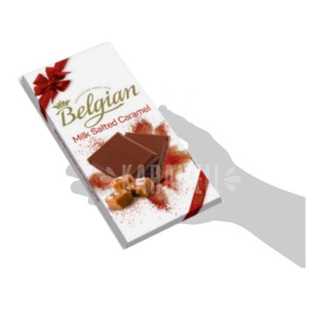 Chocolate Milk with Salted Caramel - Belgian - Importado Bélgica