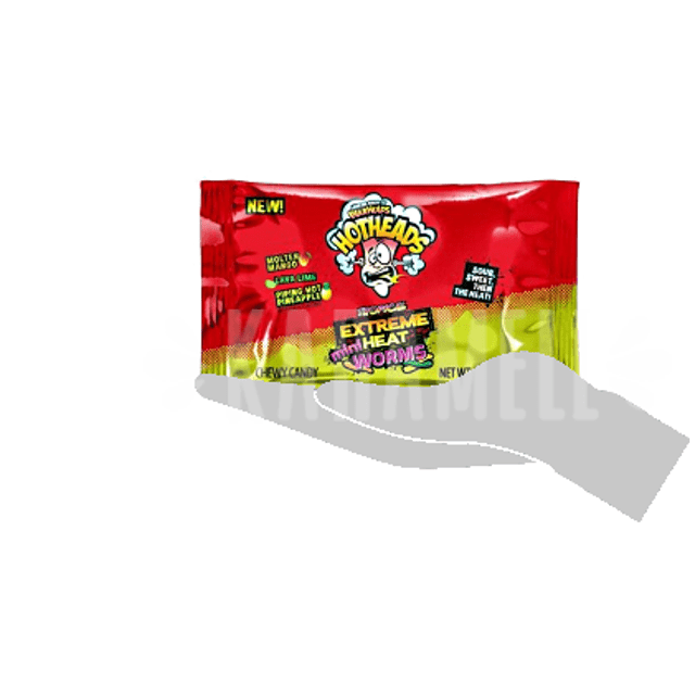 Balas Hotheads Extreme Heat Tropical Warheads Importada Dos Eua Karamell Store 