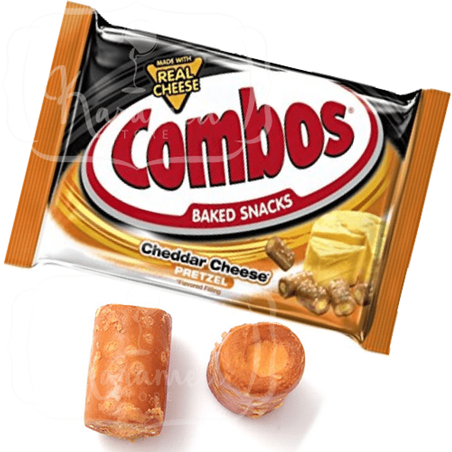Combos Baked Snacks - Cheddar Cheese Pretzel - Importado dos Estados Unidos