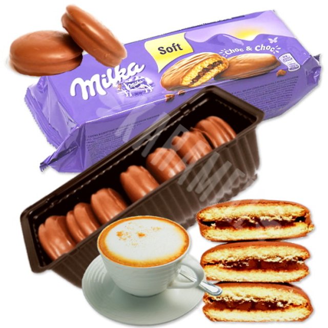 Chocolates Importados - Milka - SOFT CHOC & CHOC - 150gr