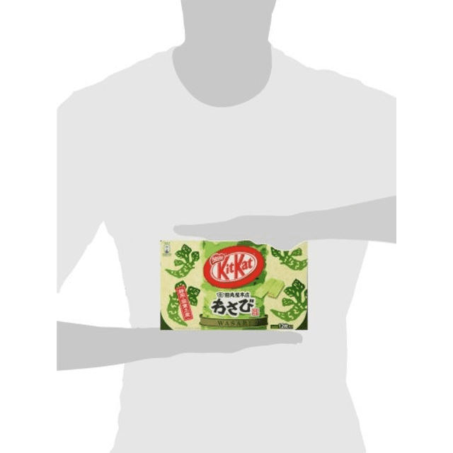 Kit Kat Wasabi PREMIUM - Chocolate Branco e Raíz Forte - Importado do Japão