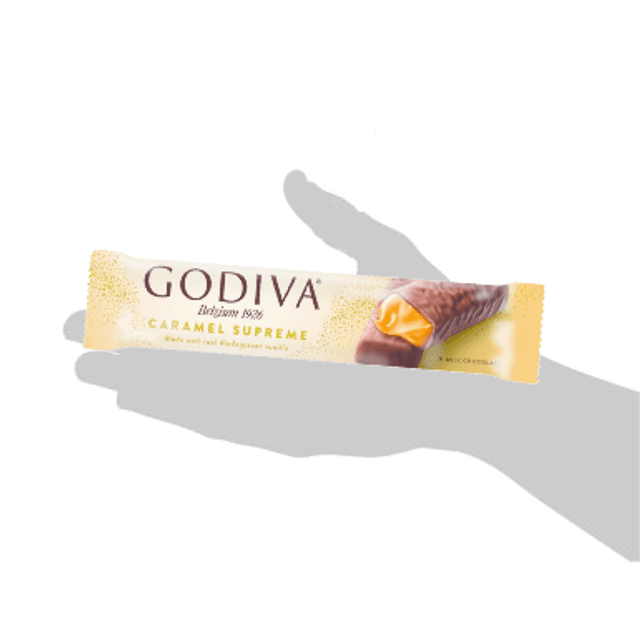 Godiva Caramel Supreme - Chocolate ao Leite & Caramelo Cremoso - Importado da Bélgica - 43g