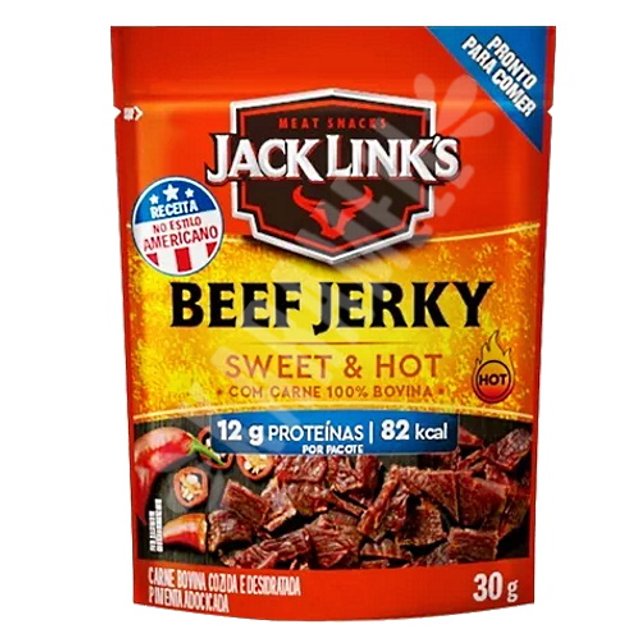 Snack de Carne Bovina Beef Jerky Sweet & Hot - Jack Link's  