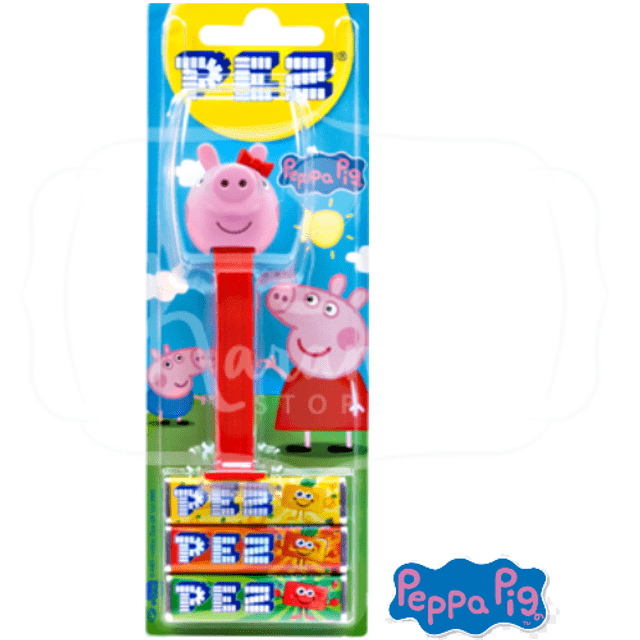Pez Peppa Pig - Pastilhas + Dispenser - Importado da Hungria