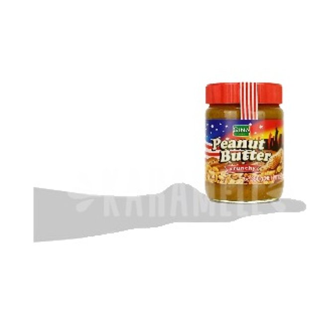 Pasta Amendoim - Peanut Butter Crunchy Gina - Importado Áustria