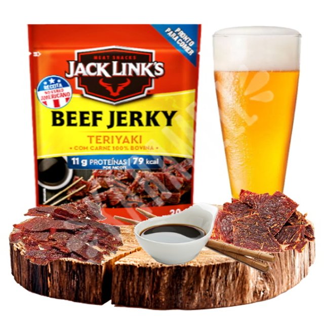 Snack de Carne Bovina Beef Jerky Teriyaki- Jack Link's