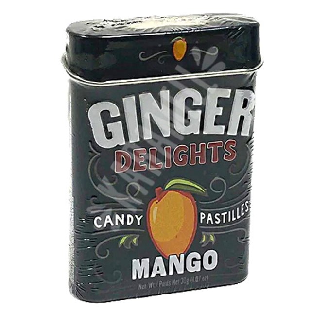 Balas Ginger Delights Mango - Big Sky - Importado Canadá