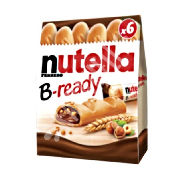 Wafer com Creme Nutella B-Ready 6X 22g - Importado Alemanha