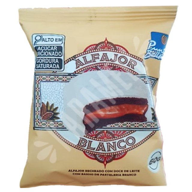 Alfajor Blanco Punta Ballena - Importado Uruguai