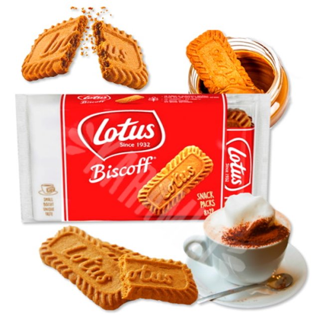 Biscoito Biscoff - Lotus - Importado Bélgica