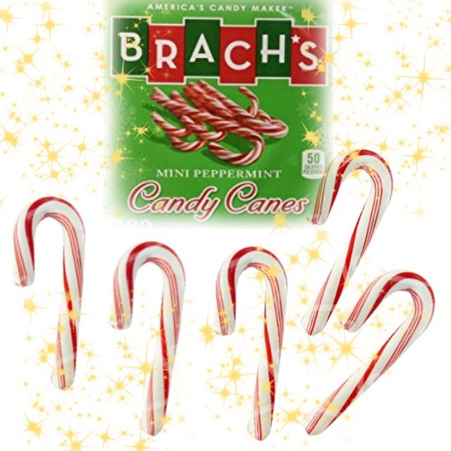 Candy Cane - 5 Unidades - Bengalinhas de Natal - Bengalas Peppermint - Brachs Importado EUA