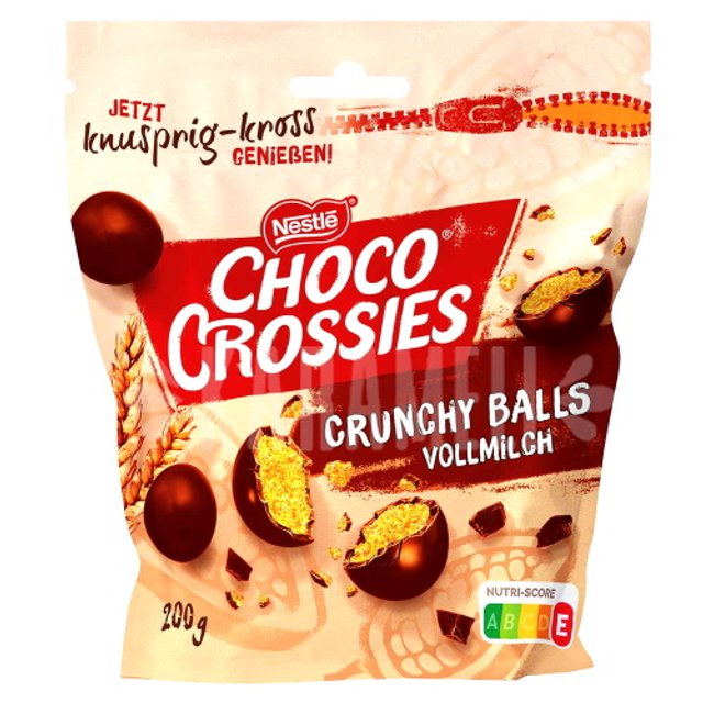 Choco Crossies Crunchy Balls Chocolate Vollmilch - Importado Alemanha ...