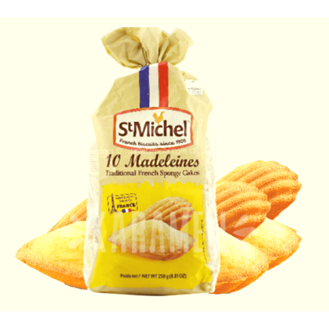Biscoitos Cakes - 10 Madeleines St Michel - Importado da França